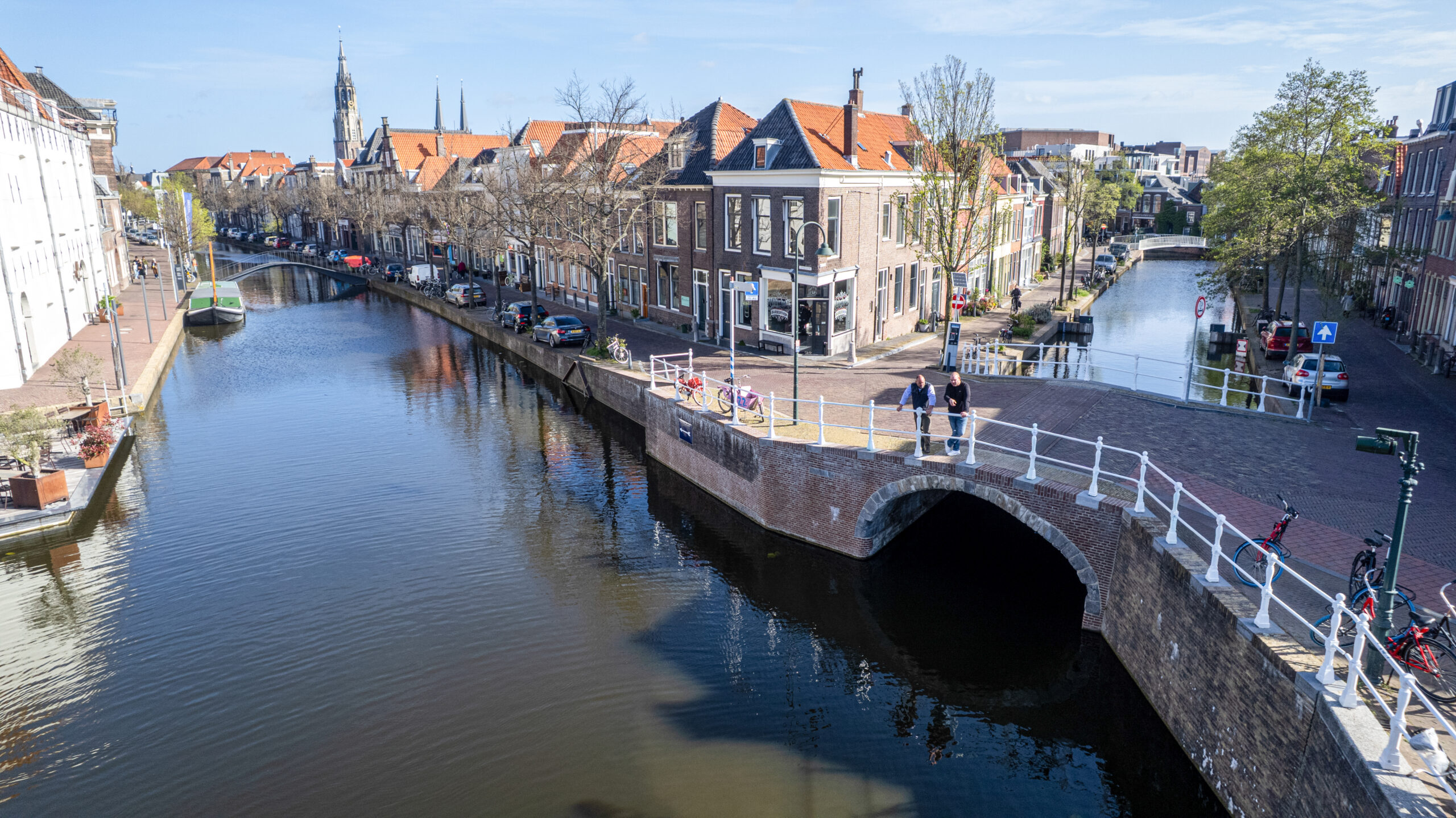 Historische binnenstad van Delft